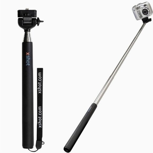 XShot 2.0 Extendable Selfie Stick For Cameras & Smartphones Adjustable 9" To 37" - Picture 3 of 3